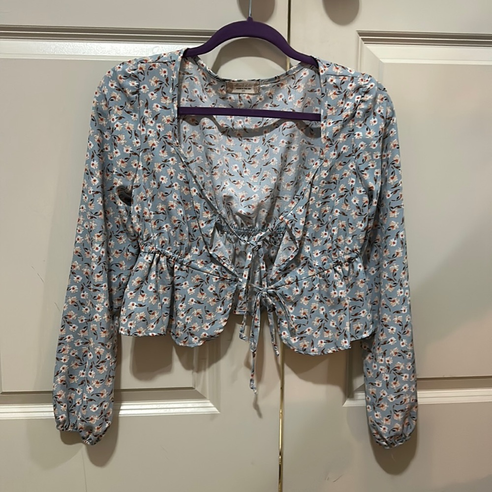 Altar’d State Tie Top